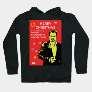 Eddie Izzard Atheist Christmas Hoodie